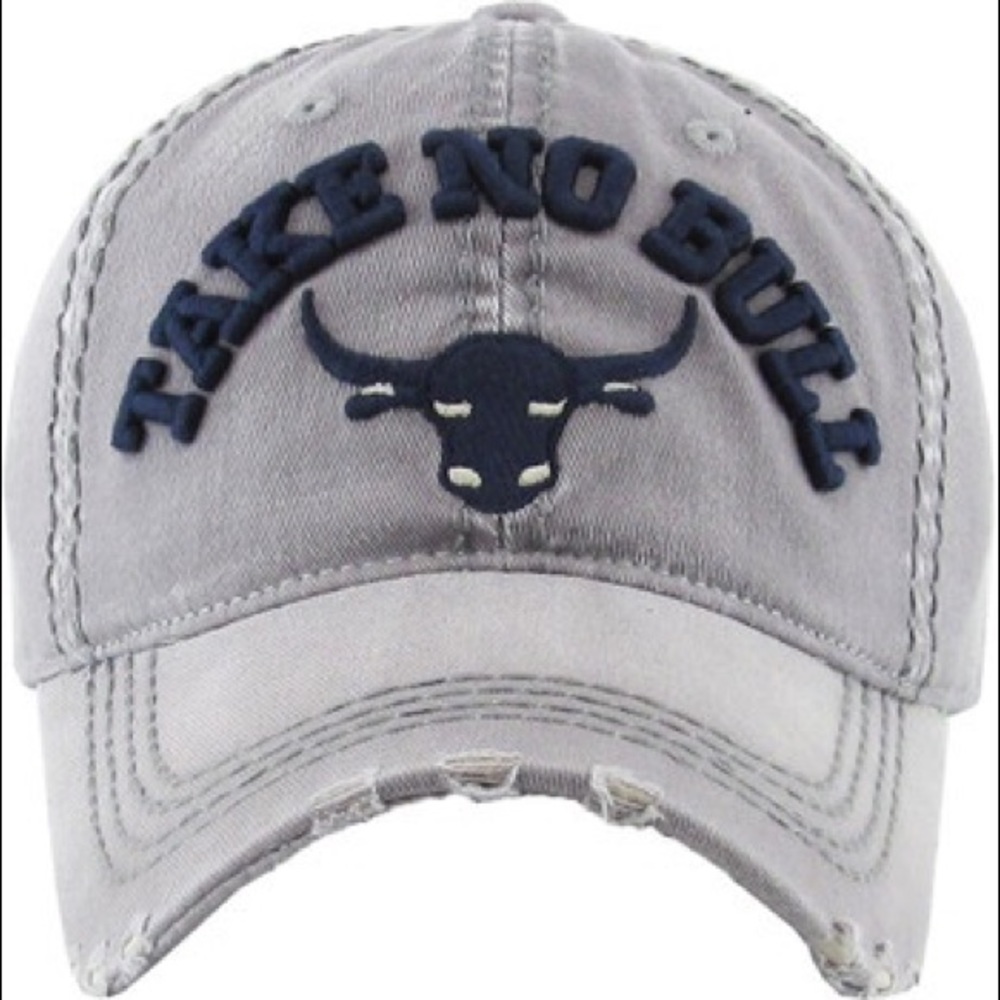 TAKE NO BULL VINTAGE BALLCAP